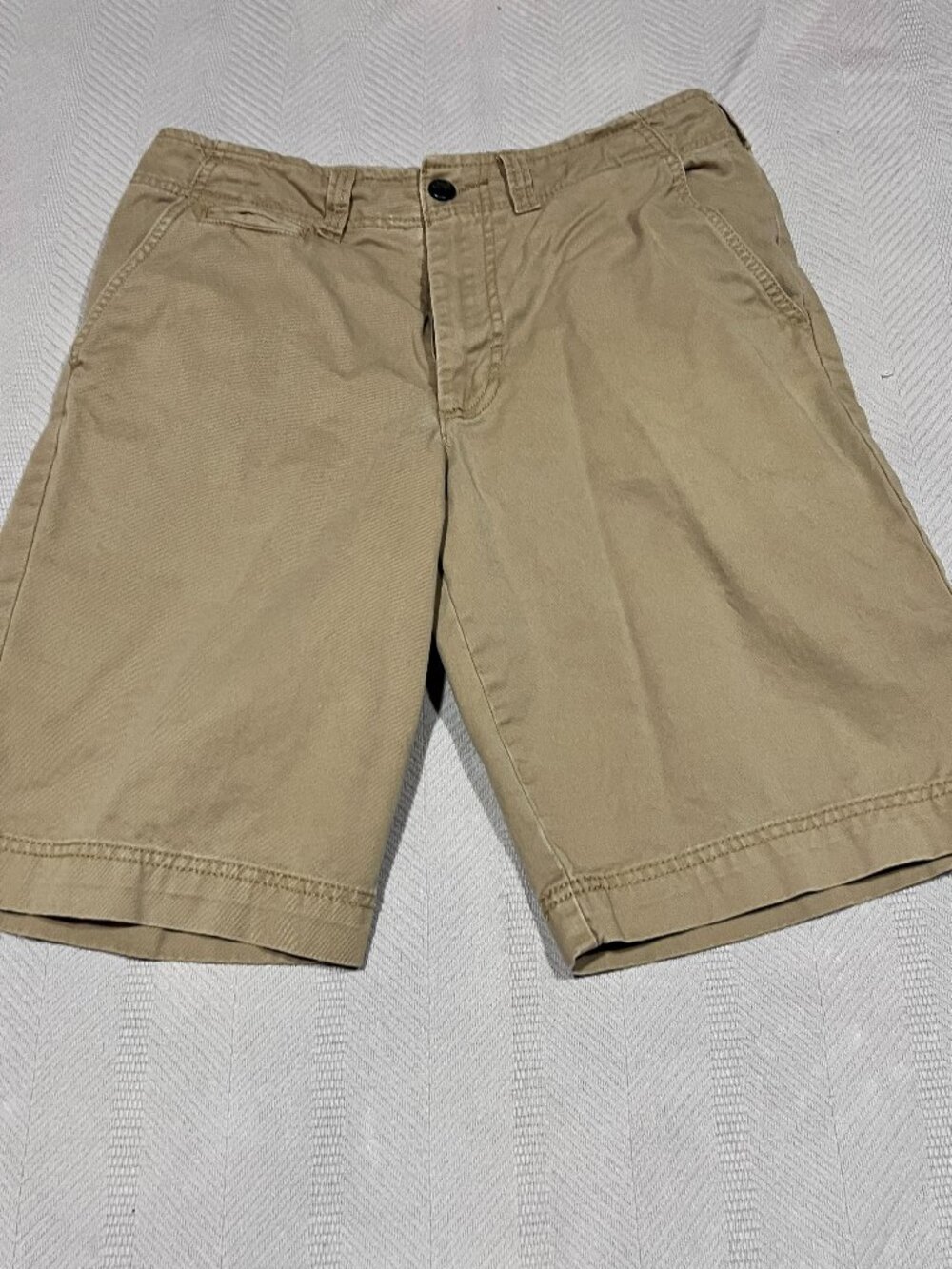 National Outfitters 100% Cotton Shorts Mens Outdoor Khaki‎ Chino Shorts Size 32